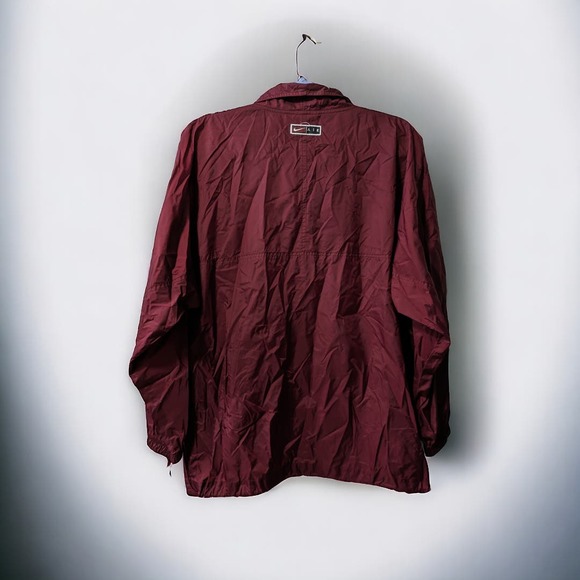 Vintage Nike Air Windbreaker 1/4 Zip Pullover Jacket 90s Center Swoosh. Men's L - Picture 2 of 9